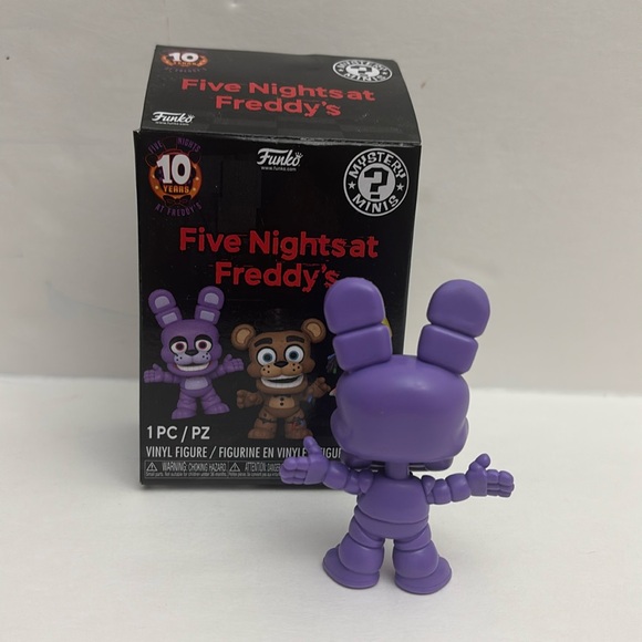 Funko Five Nights at Freddy's 10 Anniversary Mystery Mini Bonnie Vinyl Figure - Picture 2 of 5